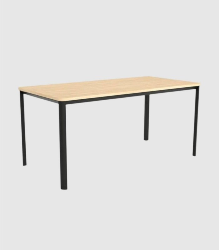 Onea black medium small rectangular alpin table
