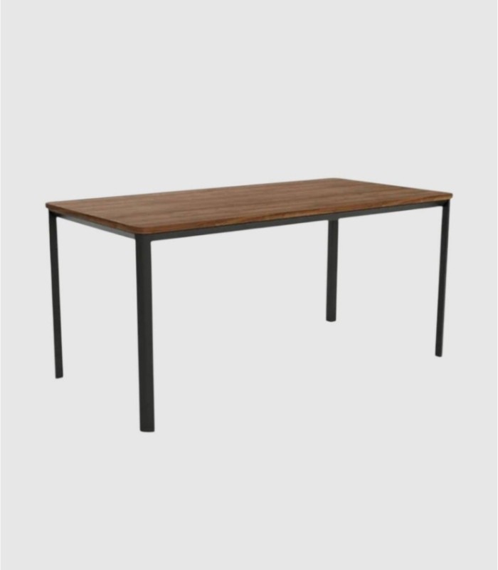 Mesa rectangular java negro mediana pequeña Onea