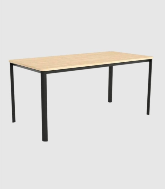 Onea medium large black alpin rectangular table