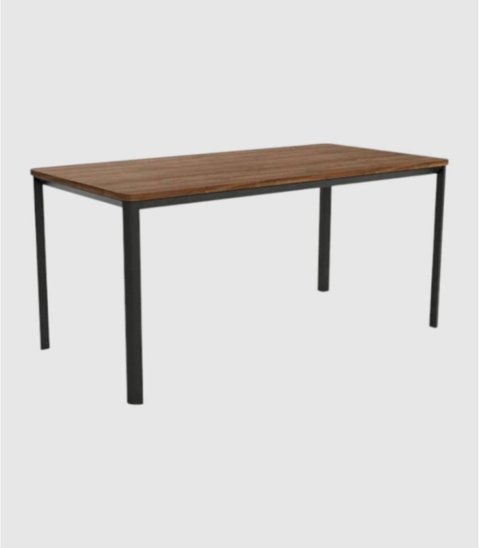 Onea medium large black java rectangular table