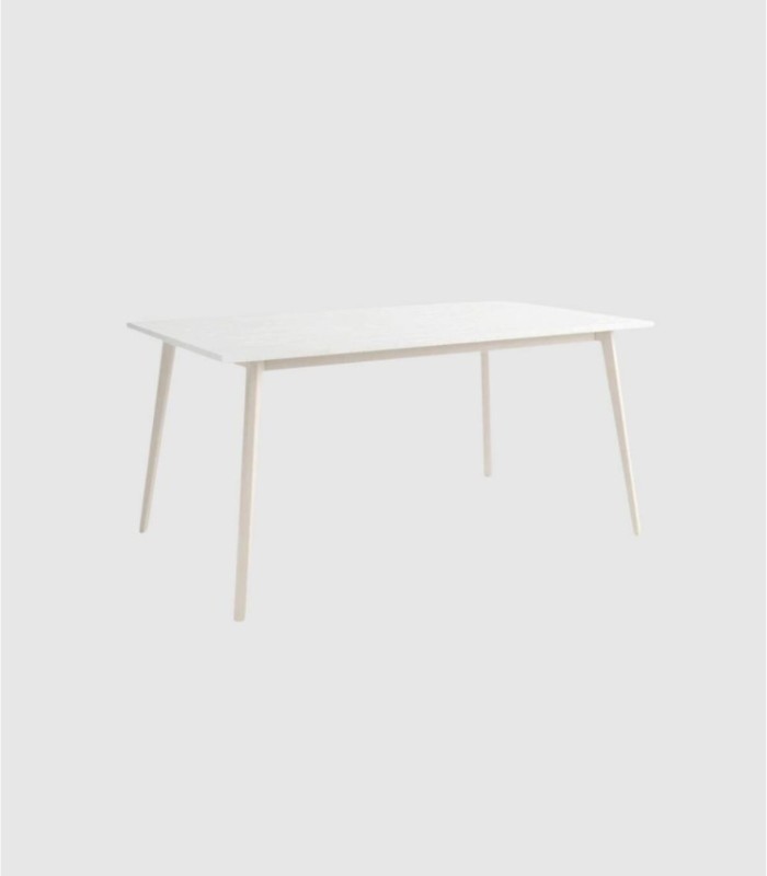 Small ivory white table Kamba