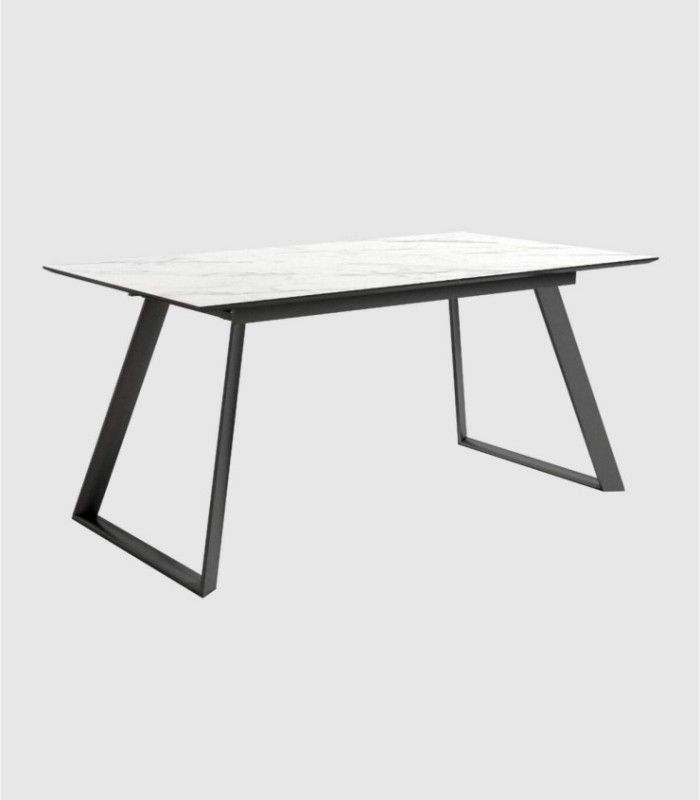 Kleine uitschuifbare tafel van Carrara Timor