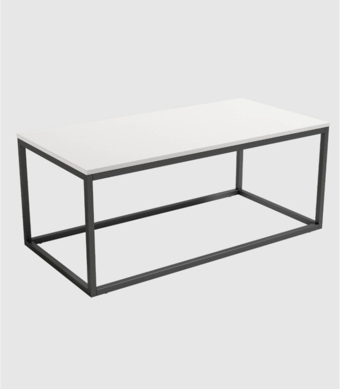 Pacific witte rechthoekige tafel