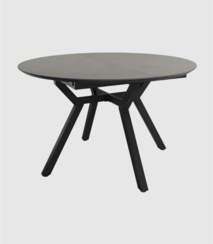 Small black Portland table Ross