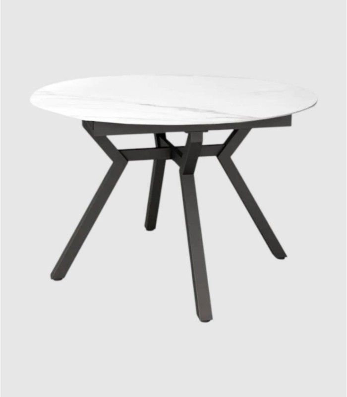 Mesa carrara negro pequeña Ross