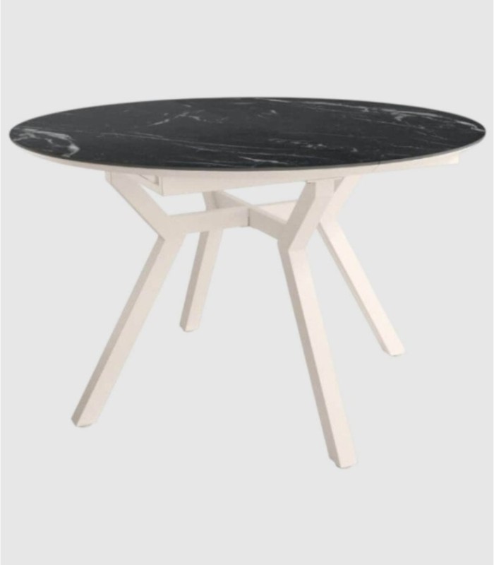 Large ivory Marquina table Ross