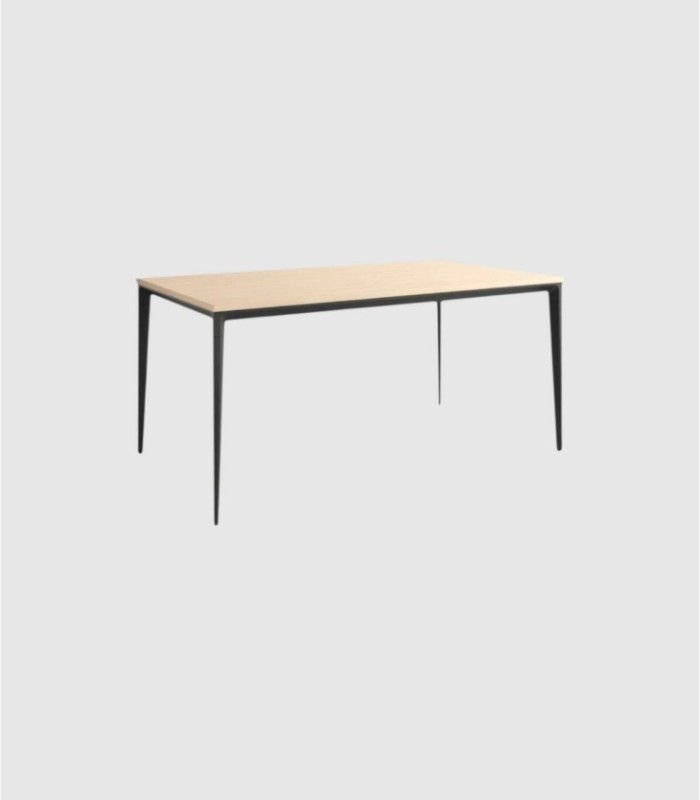 Ness vierkante zwarte alpine tafel
