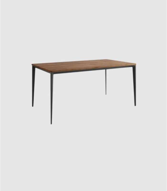 Mesa java negro cuadrada Ness