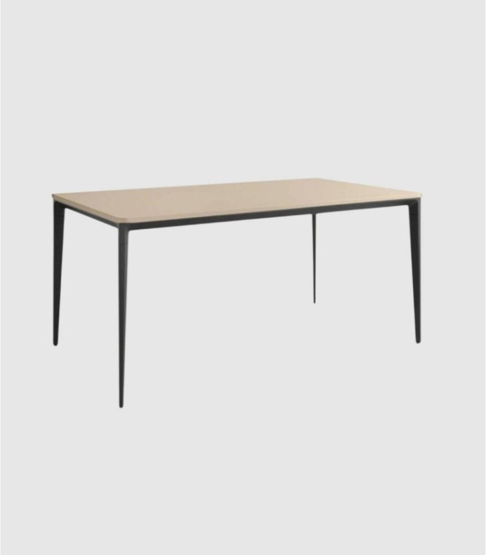 Ness middelgrote kleine zwarte pareltafel