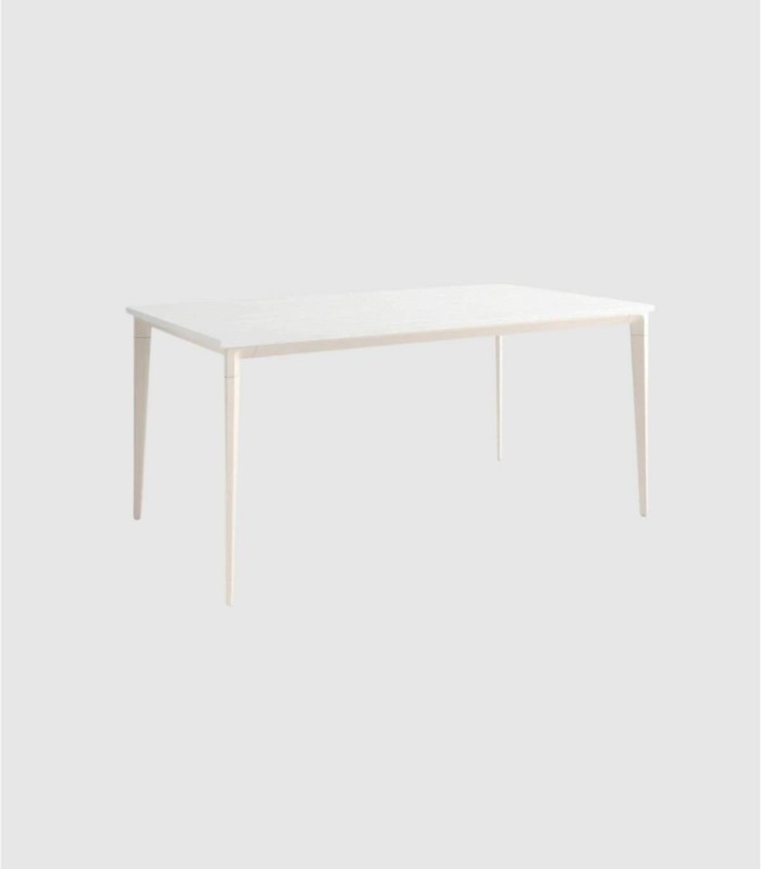 Small ivory white Ness table