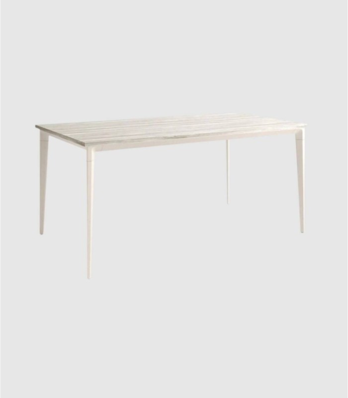 Ness middelgrote kleine ivoorkleurige artic tafel