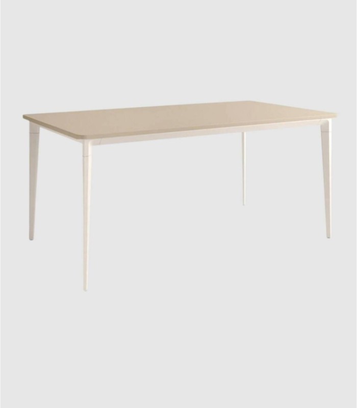 Medium-large ivory pearl table Ness