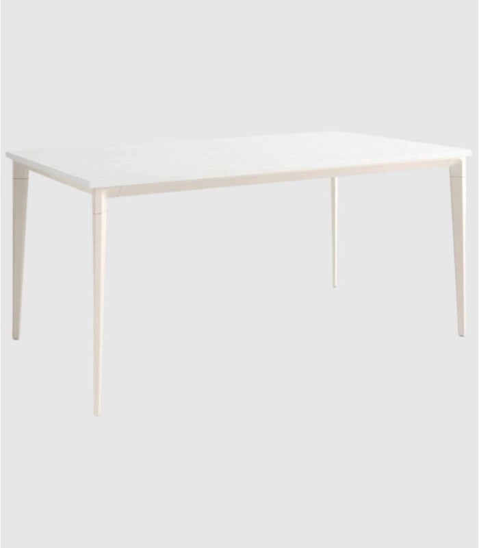 Ness large ivory white table
