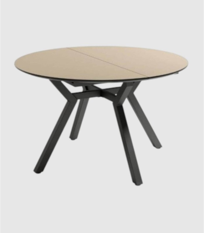 Kleine zwarte parel uitschuifbare tafel Cantabrisch
