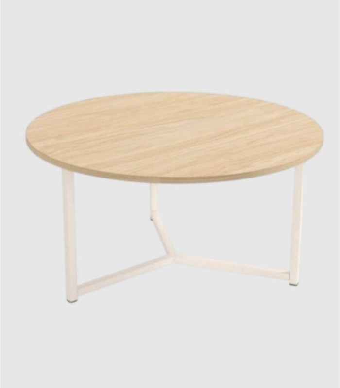 Large ivory alpine Pacific coffee table
