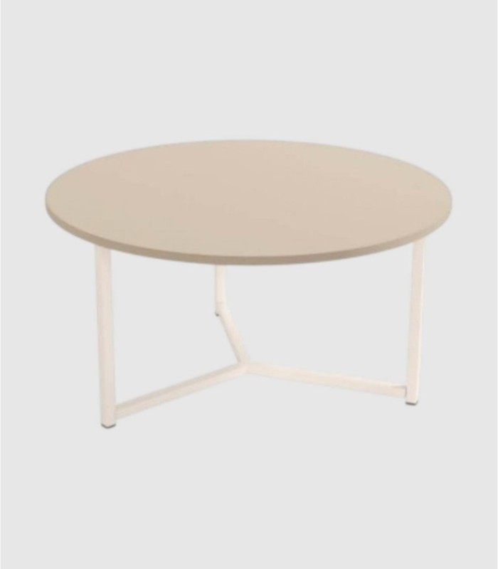Large Pacific Pearl Ivory Coffee Table