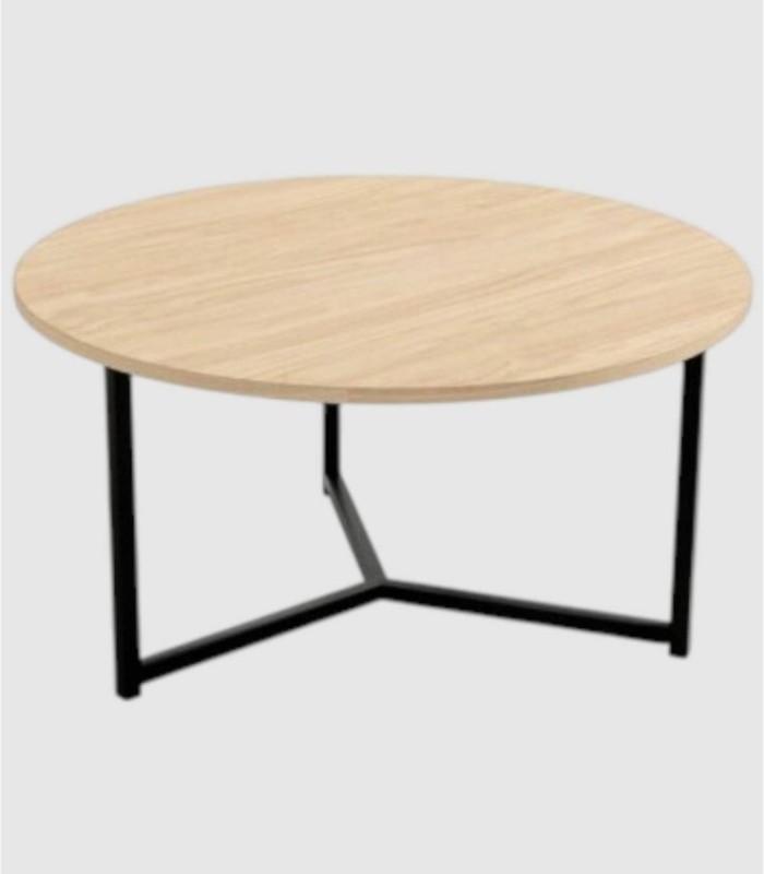 Large black alpine Pacific coffee table
