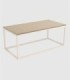 Mesa de centro rectangular Pacífico perla marfil