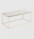 Mesa de centro rectangular Pacífico artic marfil