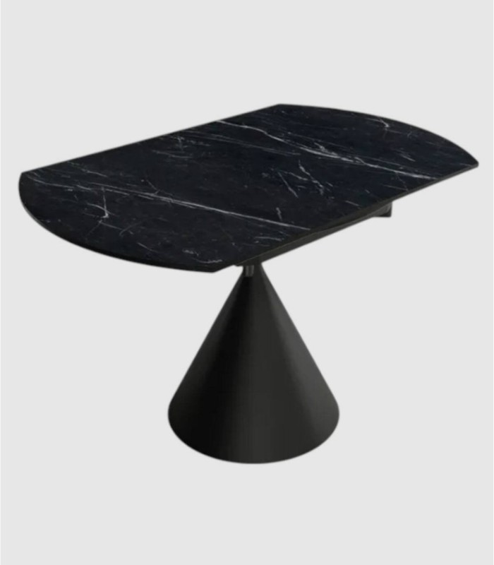 Mesa Loira extensible negro marquina