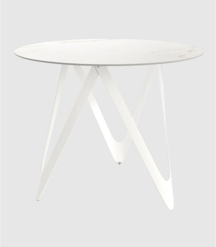 Carrara Mar kleine ronde tafel