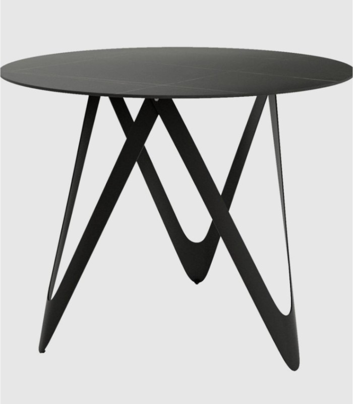 Marquina Mar large round table