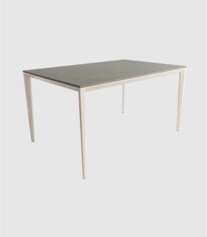 Small ivory Portland table, Cortés