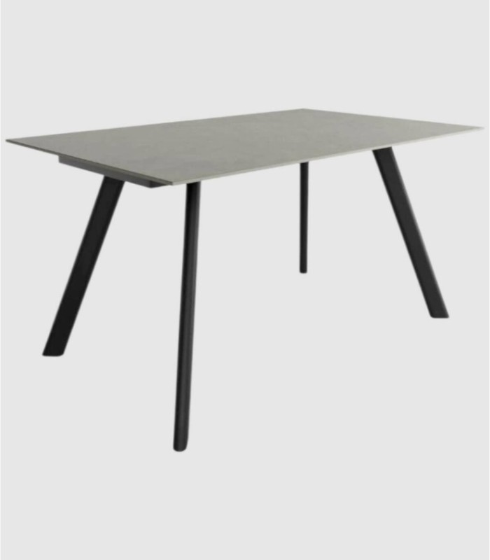 Mesa porland negro grande Omán