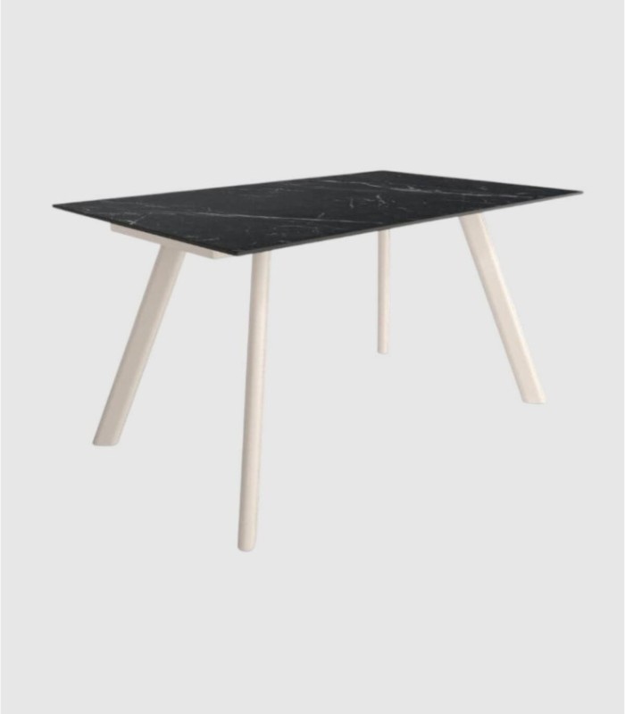 Mesa marquina marfil pequeña Omán