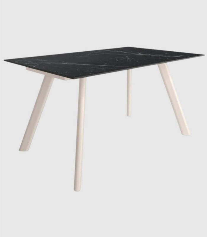 Mesa marquina marfil grande Omán