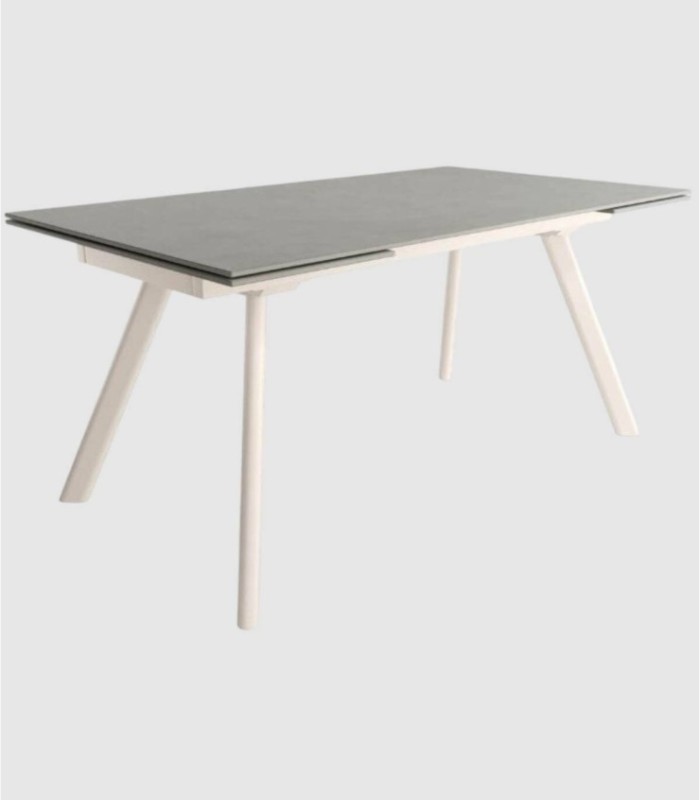 Tasman Ivory Porland Extendable Table