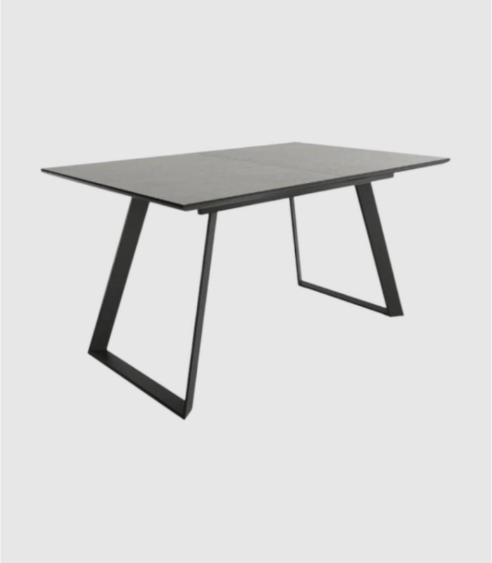 Small black Portland table Sena