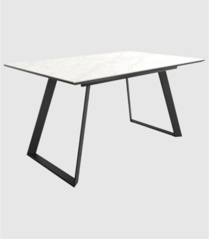 Sena large black carrara table