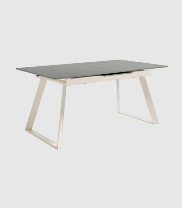 Saona extendable table, ivory, Portland, small