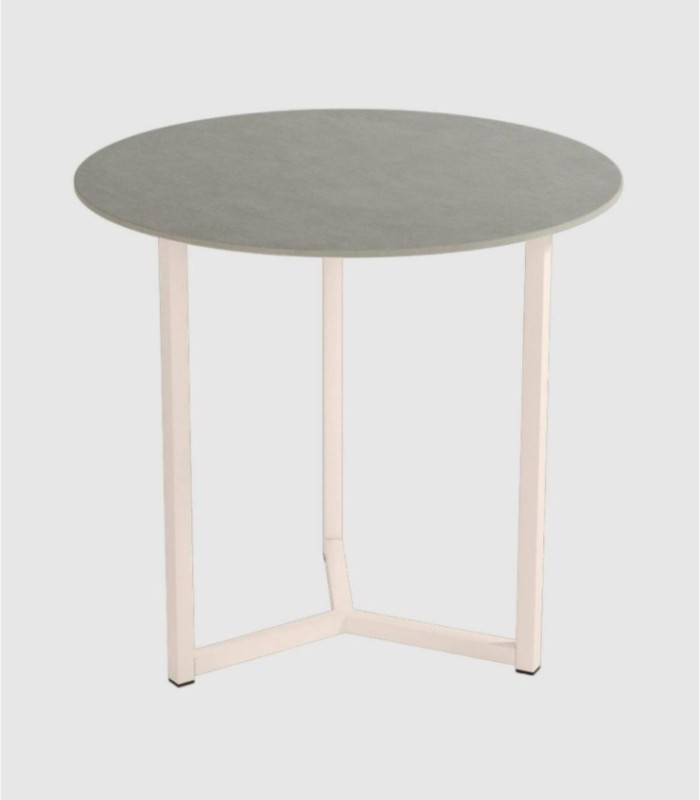 Balearic table ivory porland small