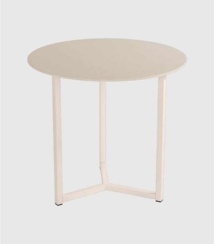 Balearic table ivory sand small