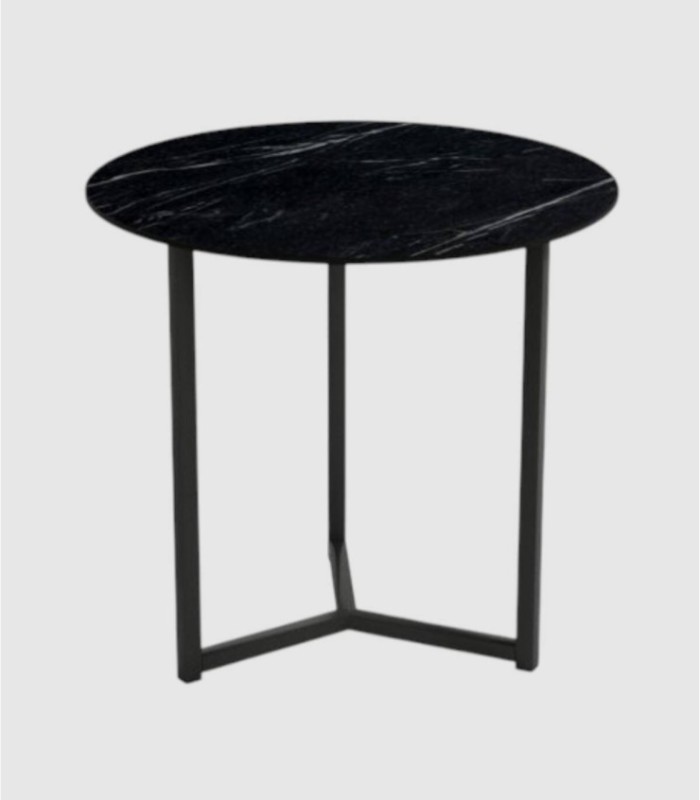 Mesa Balear negro marquina pequeña