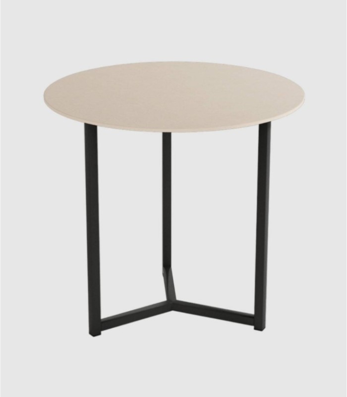 Small black sand Balearic table