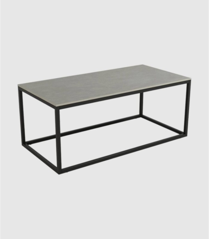 Mesa Balear rectangular negro porland