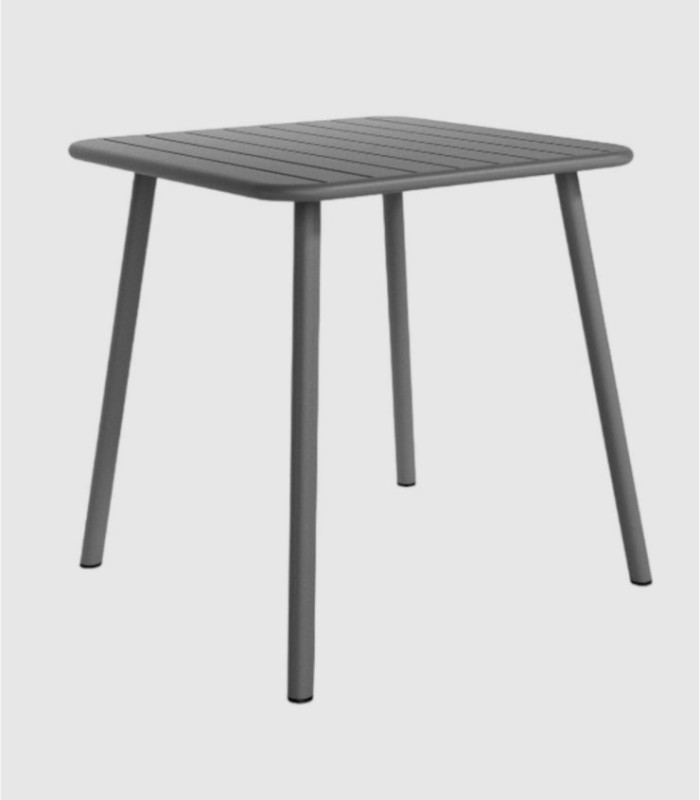 Honolulu graphite metal table small
