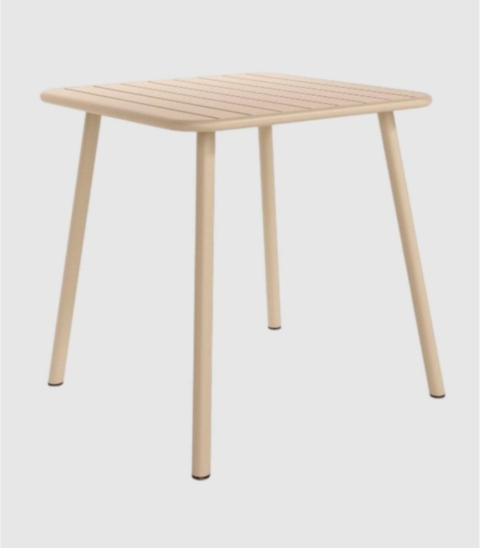 Honolulu metal table sand small