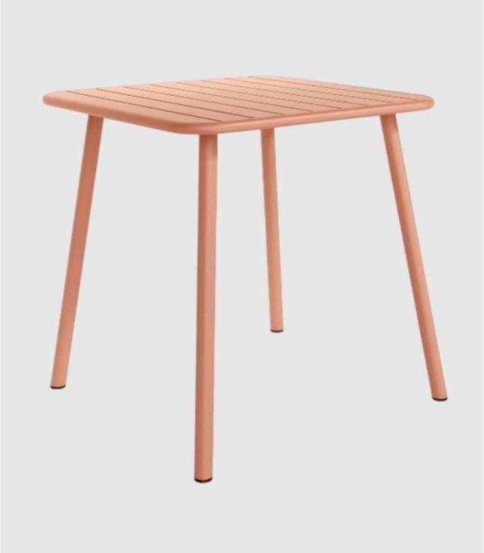 Honolulu metal table small tile