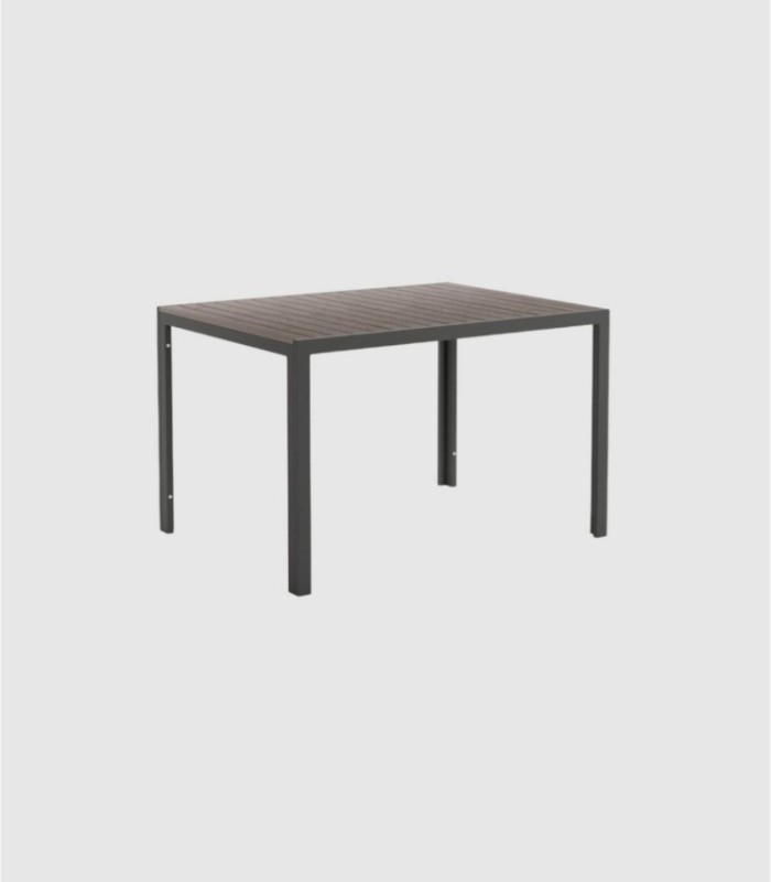 Rectangular table Marea graphite small