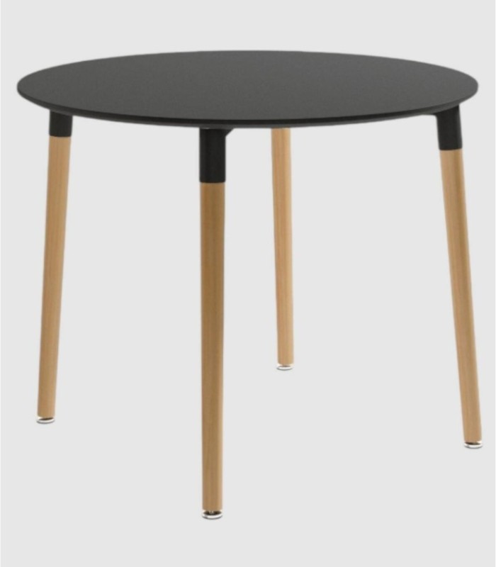 Caribische grafiet ronde tafel