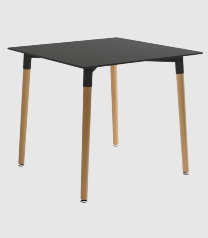 Caribische grafiet vierkante tafel
