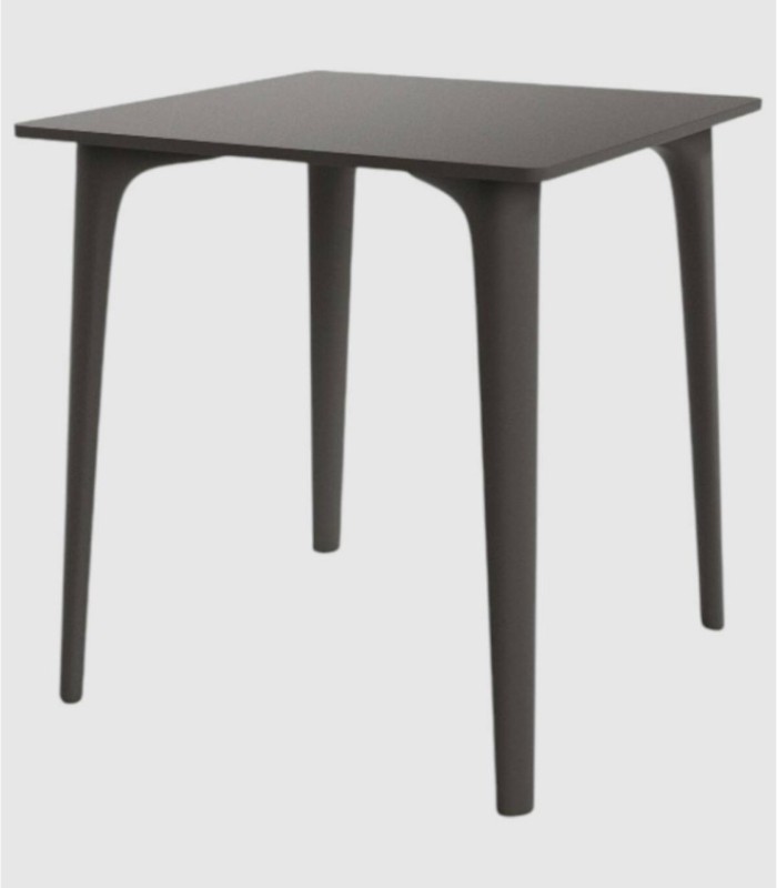 Kara grafiet vierkante tafel