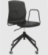 Silla escritorio elevable Seattle negro
