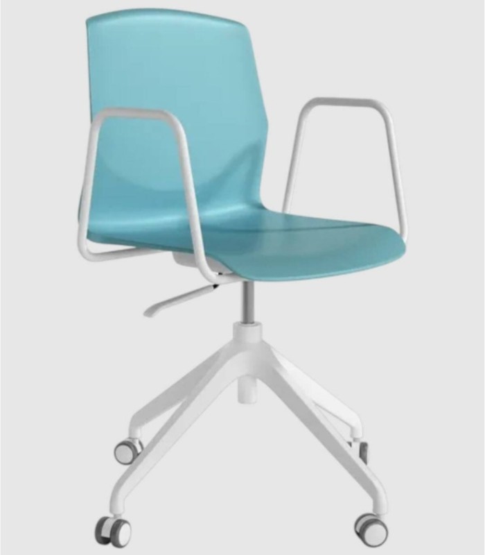 Silla escritorio elevable Houston azul