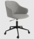 Silla escritorio elevable Glasgow gris
