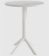 Mesa redonda Cocoa blanco